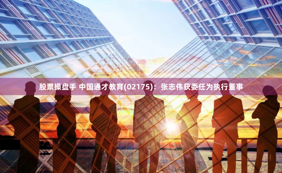 股票操盘手 中国通才教育(02175)：张志伟获委任为执行董事